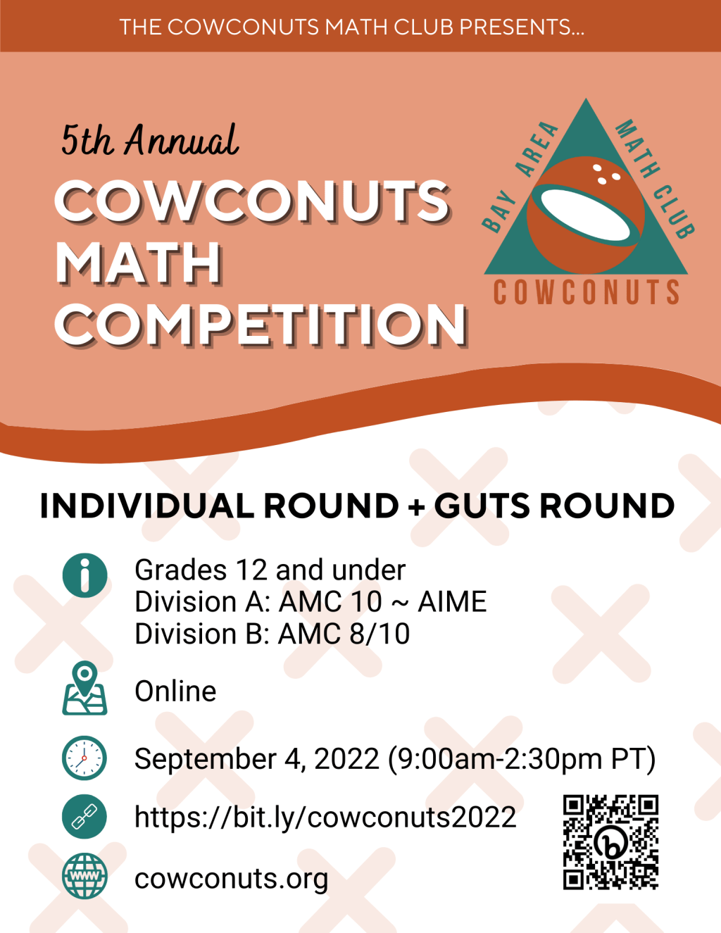 5th Annual Cowconuts Math Competition&nbsp;2022